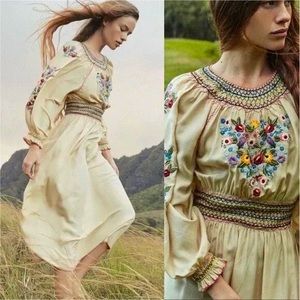 NWT Doen Circe dress- Spring Rainbow